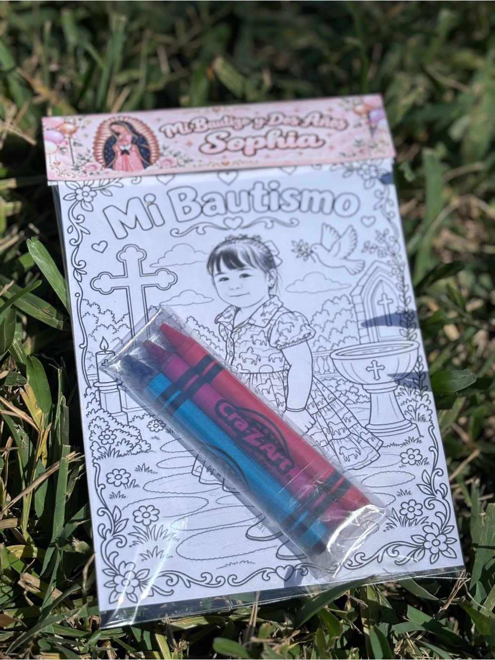 Birthday Coloring Activity Pack for Kids - Racing Theme - Multicolor - Picture 2 of 2